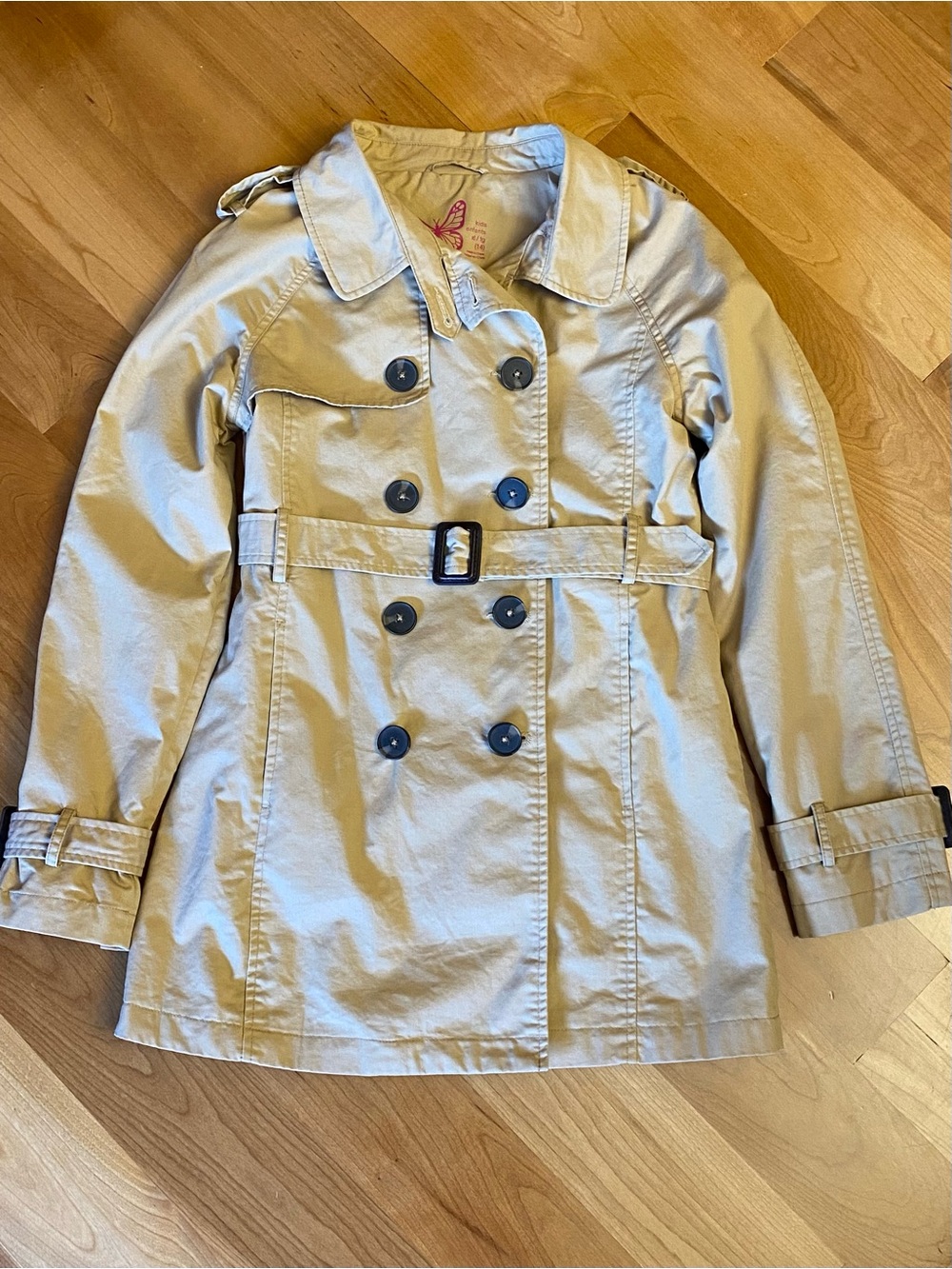 Joe Fresh Girls' Double-Breasted Pea Coat - Size 14 (XL)